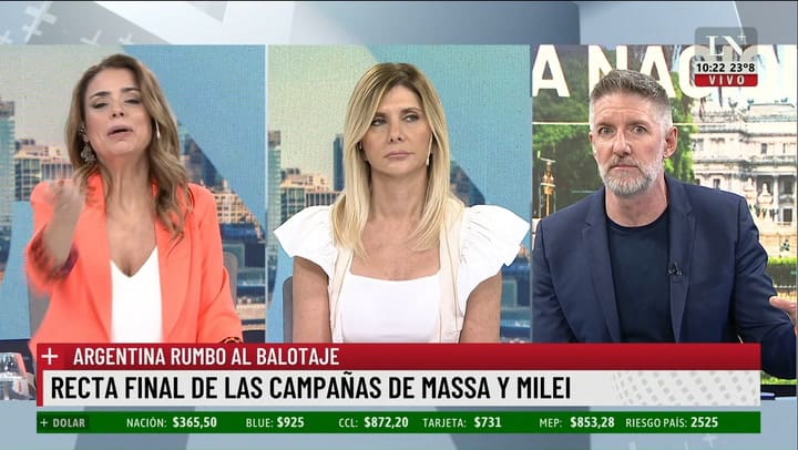 "No lo capisco". El fuerte cuestionamieto de Luis Novaresio a Juan Manuel Urtubei por su apoyo a Massa