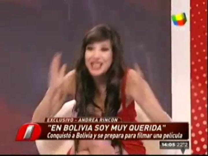 Andrea Rincón: 'Me quieren mucho en Bolivia' (América)