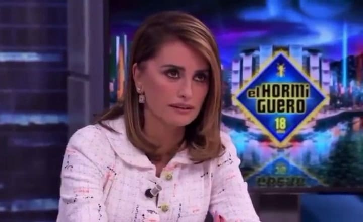 La emoción de Penélope Cruz