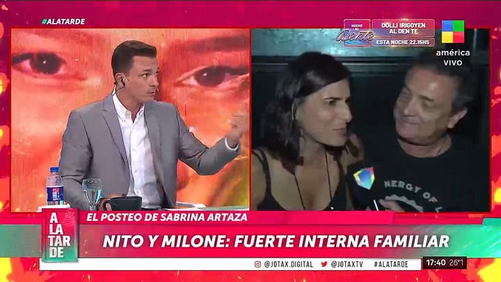 El curioso mensaje de Sabrina Artaza en medio del divorcio de su padre y Cecilia Milone