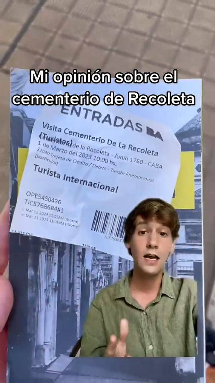 Criticó al cementerio de Recoleta y le llovieron las críticas