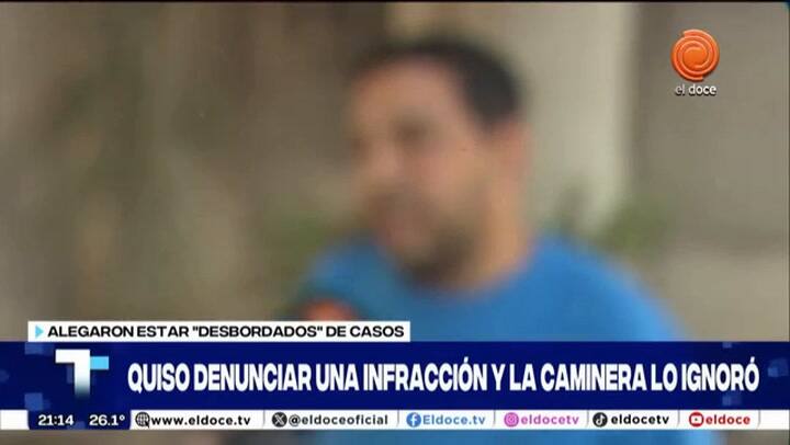 El testimonio de un automovilista que registró la maniobra indebida de la camioneta Toyota