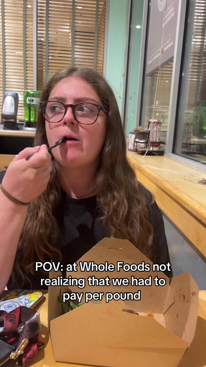 La sorpresa de una clienta en Whole Foods