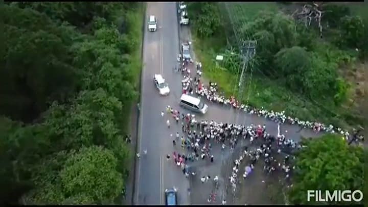 El velorio de Jesús Alberto López, el futbolista de 29 años que fue asesinado por un cocodrilo