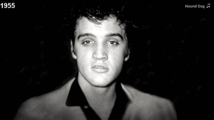 Elvis a través de los años