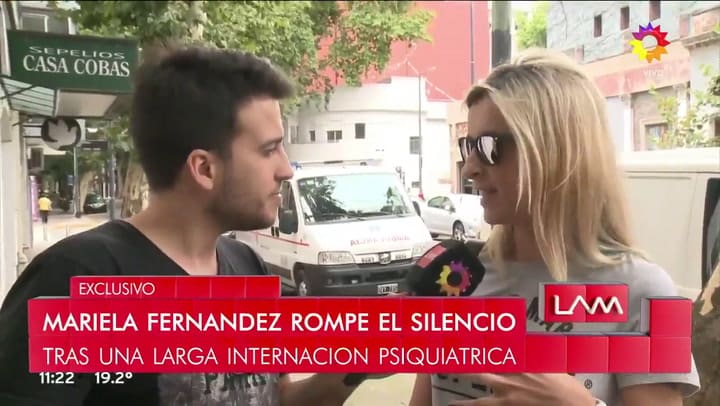 Mariela Fernández habló sobre su internación por un cuadro de estrés - Fuente: Twitter