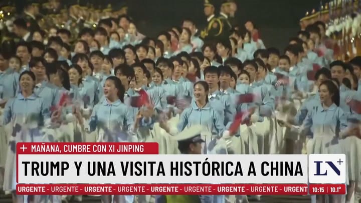 La llegada de Trump a China