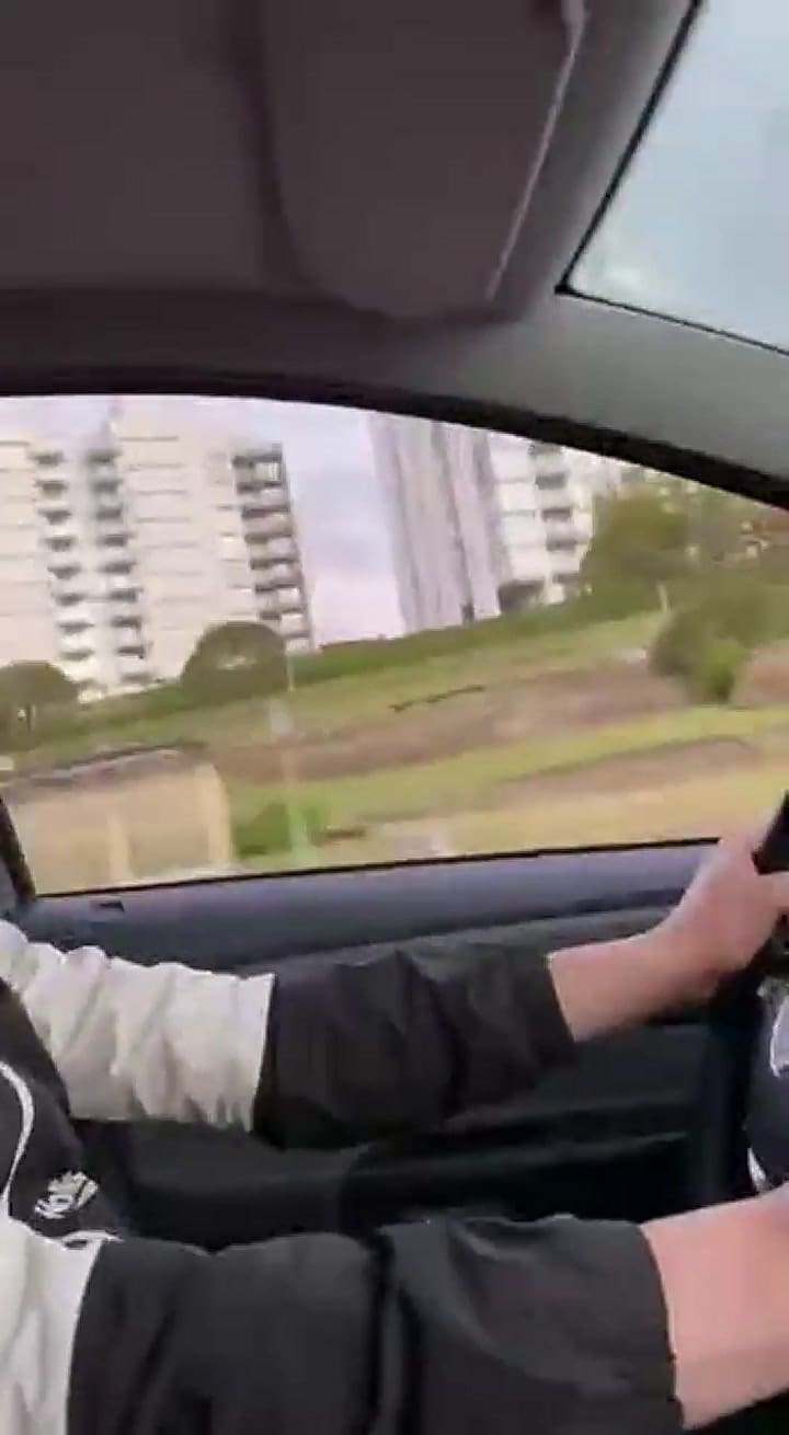 La filmación desde un teléfono celular