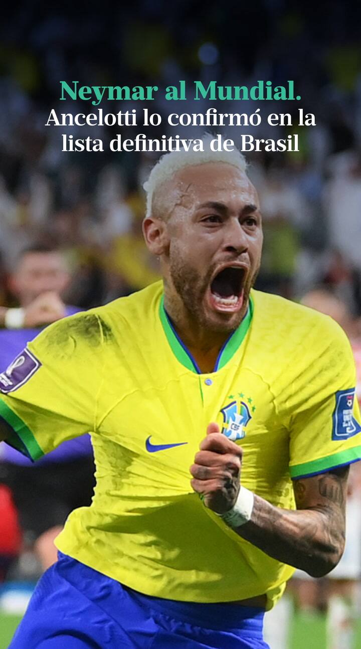 Ancelotti confirmó a Neymar en la lista de Brasil para el Mundial 2026: la reacción de la gente