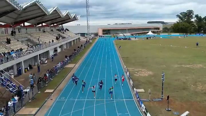 La histórica carrera que Franco Florio no ganó, pero rompió el récord argentino en 100 metros