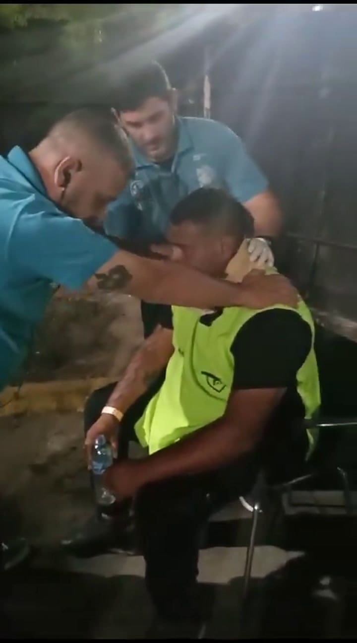 Un custodio de seguridad en el al recital de Los Piojos fue atropellado por un policía en cuatriciclo