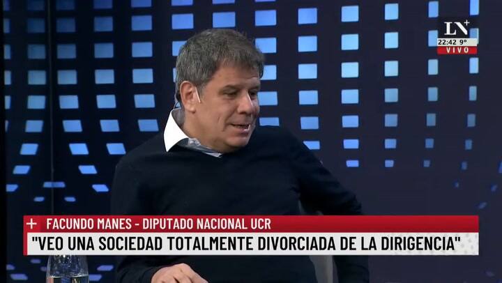 Facundo Manes dijo que es optimista porque la Argentina “no tuvo el tratamiento adecuado”