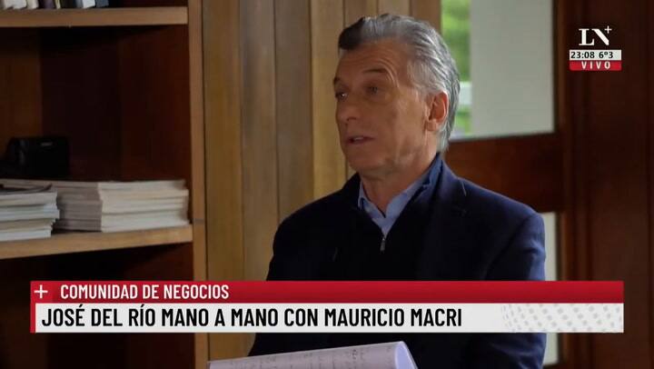 Macri: 'Alberto destruyó el valor de la palabra presidencial' (Tercera parte)