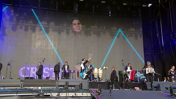 Los Angeles Azules en el LollaPalooza Argentina 2025