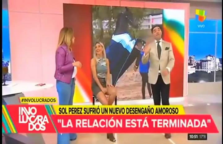 Sol Pérez contó que un hombre la persigue constantemente a la salida de su trabajo - Fuente: América