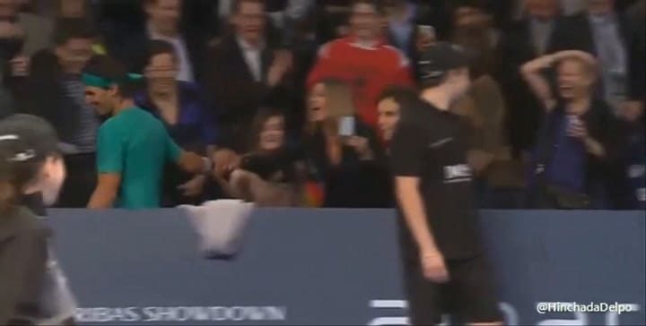 BNP Paribas Showdown 2013 - Ben Stiller, Rafa Nadal, JM del Potro