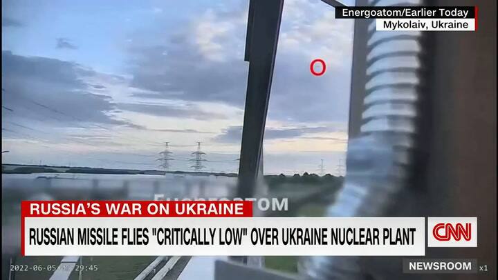 Misil ruso vuela muy cerca de central nuclear