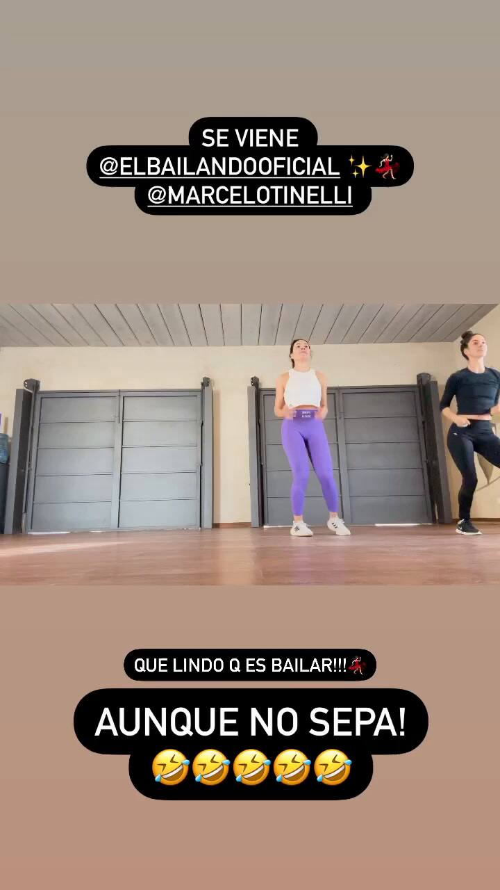 Noel Barrionuevo se mostró en pleno ensayo para El Bailando 2023