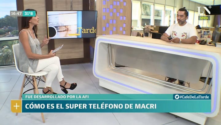 Cómo es el teléfono que usa Mauricio Macri