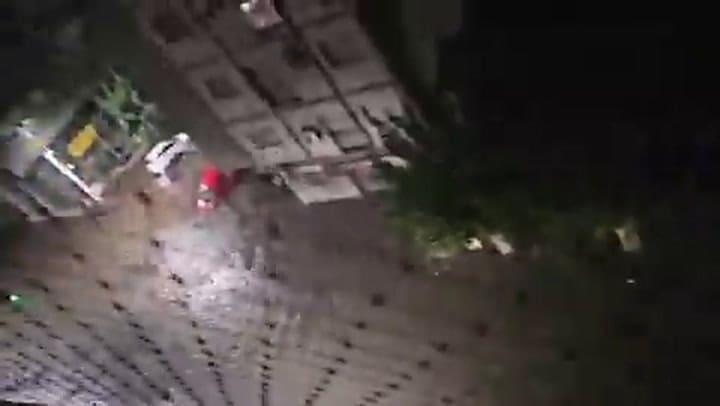 Un fuerte temporal azotó el AMBA y causó destrozos
