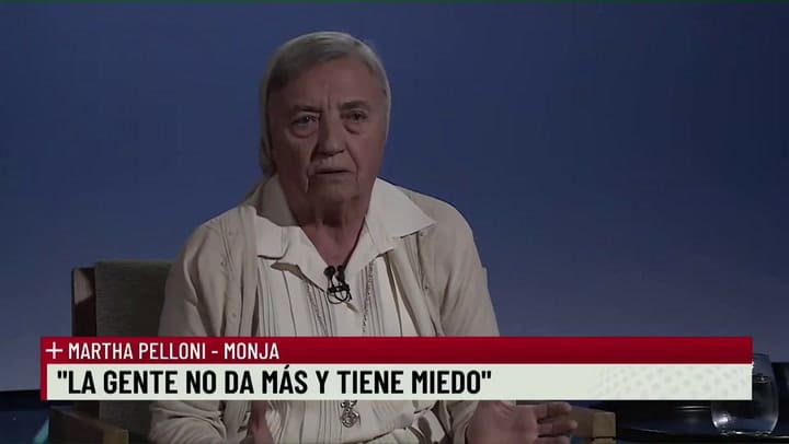 La monja Martha Pelloni en +Entrevistas