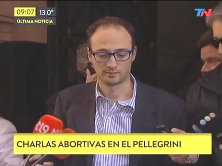El director del Carlos Pellegrini dijo que la charla fue aprobada por el rectorado de la escuela