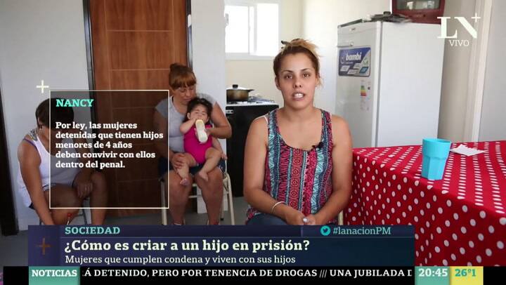 Cómo es criar un hijo tras las rejas