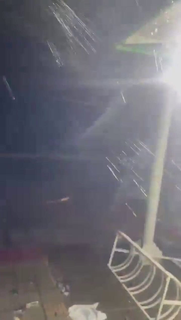 Las imágenes del temporal en Bella Vista