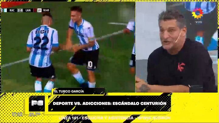 El Turco Garcia hablo sobre el consumo de drogas