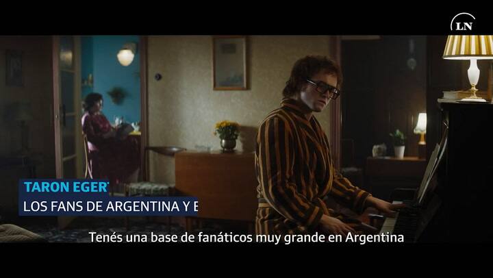 Taron Egerton, un mensaje para los fans de Argentina y el recuerdo de Ray Liotta