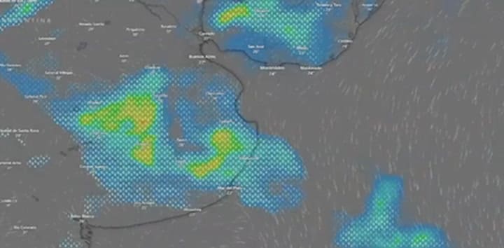 Alerta por tormentas en Mar del Plata