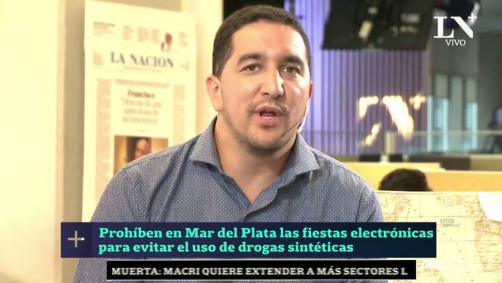 Prohíben las fiestas electrónicasen Mar del Plata - Tomás Rivas en Más Despiertos