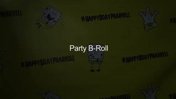 Pharrell Williams en su cumpleaños