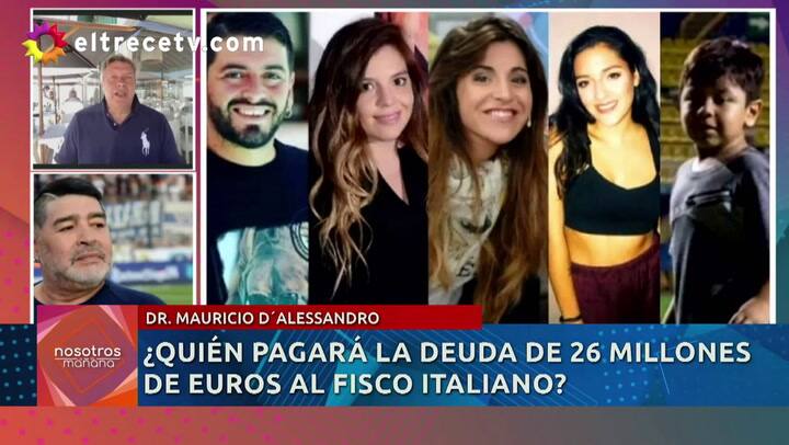 Mauricio D’Alessandro habló sobre la deuda de Maradona con el fisco y lo que cobrarán los herederos