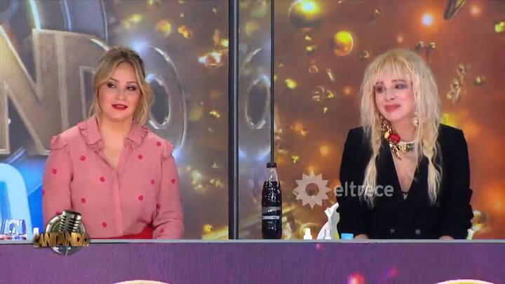 Cantando 2020. La dura devolución de Moria Casán para Mica Viciconte - Fuente: eltrece