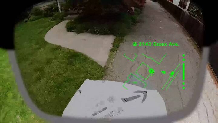 Así funcionan los anteojos inteligentes para repartidores de Amazon