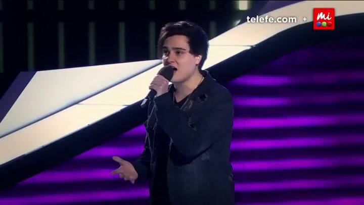 Federico Gomez de Lomas de Zamora canta 'When I was your man' de Bruno Mars - Fuente: Telefe