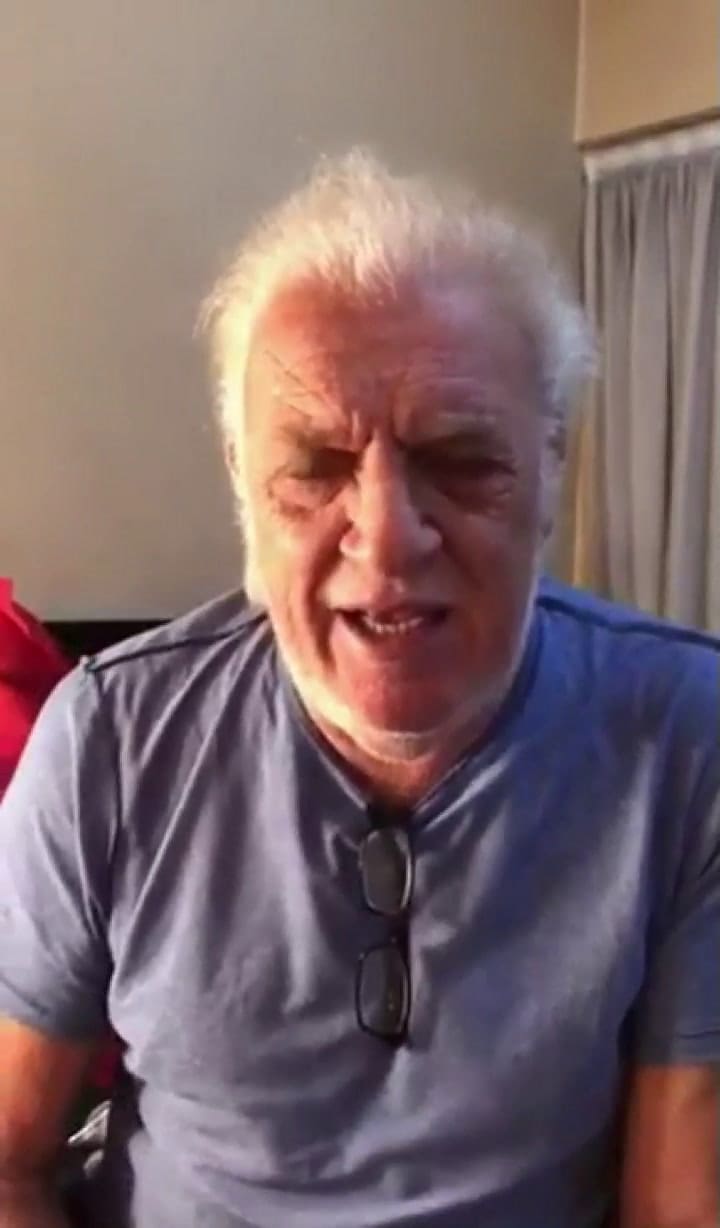 El video donde el Coco Basile se declara terraplanista