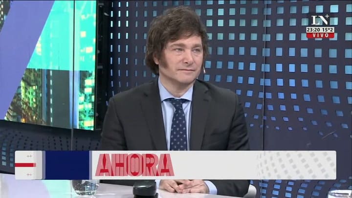 Javier Milei: 'Siguen los mismos que en 2001'