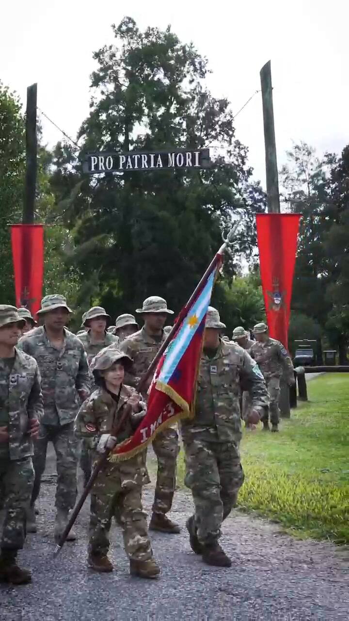 Un resumen de la jornada que vivió Máximo como Infante de Marina en Zárate