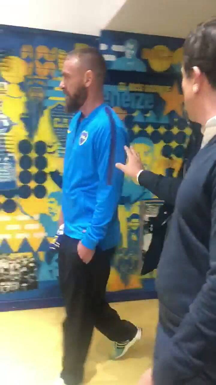 De la admiración por Maradona al fervor de los hinchas: De Rossi ya conoció La Bombonera