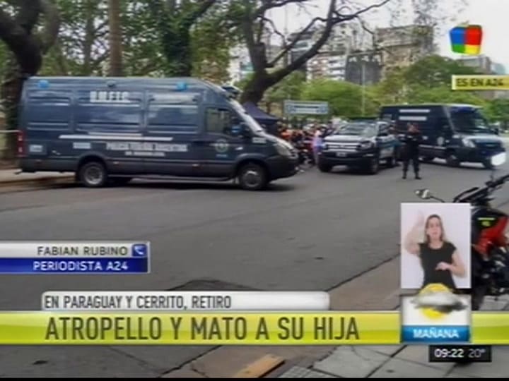 Sacó el auto del garaje y sin querer mató a su hija de 15 años