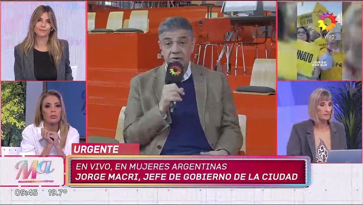 El cruce de Jorge Macri con Amalia Ruiz Guiñazú