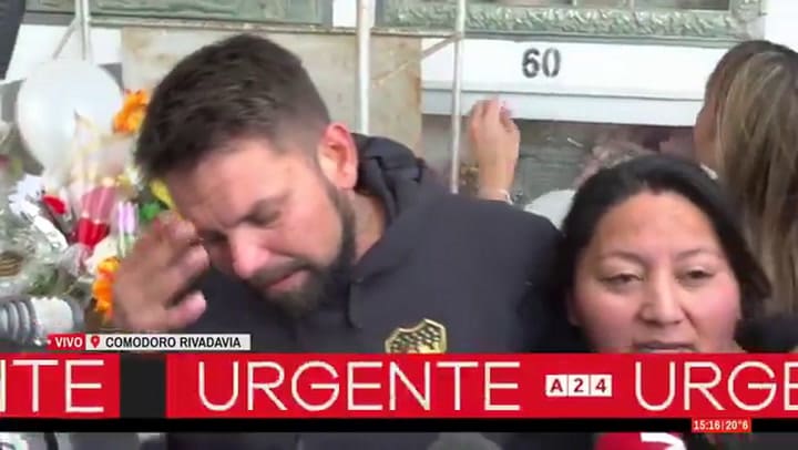 “A mi hijo lo mataron” y otras frases del padre de Ángel, el nene muerto en Comodoro Rivadavia
