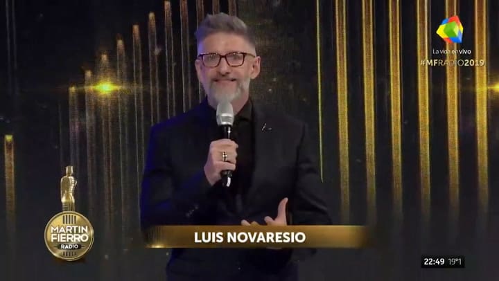 Nora Perlé, Martín Fierro a la Trayectoria 2019 - Gentileza: América TV