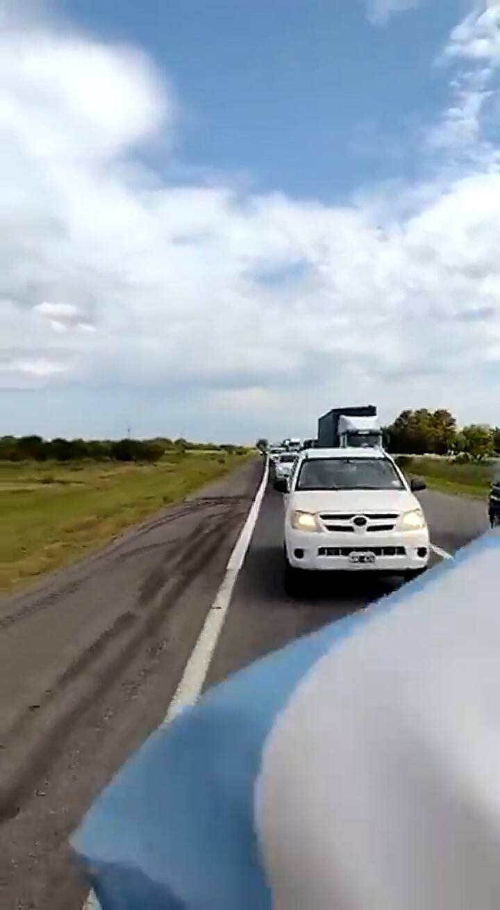 caravana del campo de Ceibas a Gualeguaychú