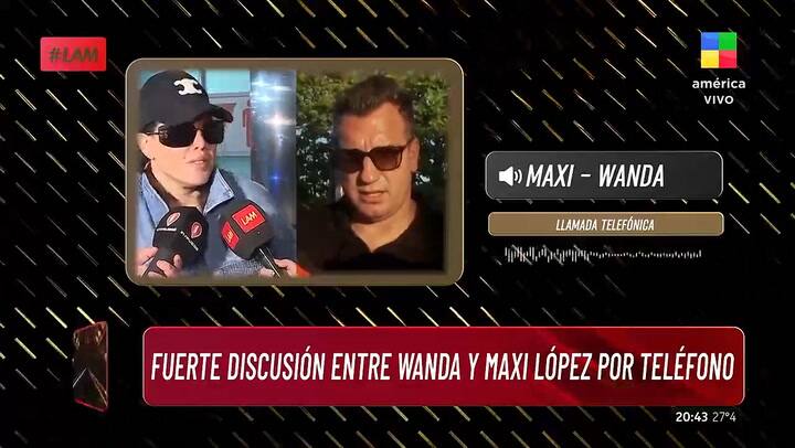 La fuerte discusion de Wanda Nara y Maxi Lopez en 2015 por la tenencia de sus hijos