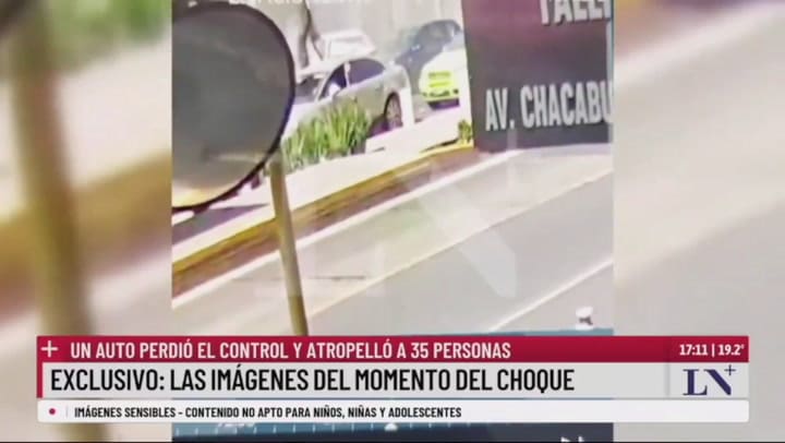 Accidente en Córdoba: así fue el choque en pleno centro que dejó varios heridos