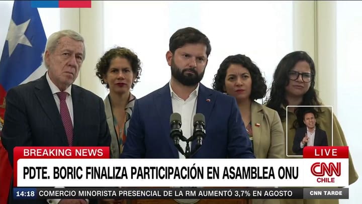 Boric sobre Milei y un supuesto encuentro con Kicillof