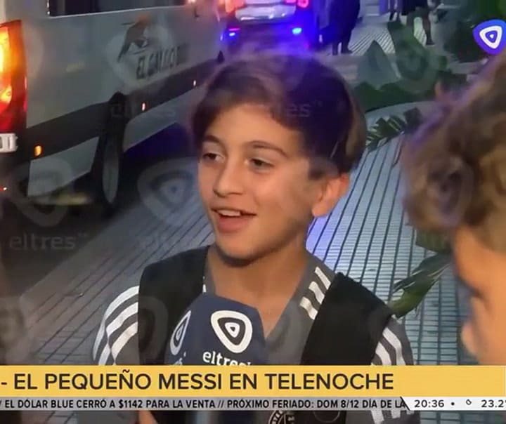 La Entrevista Que Dio Thiago Messi Antes De Jugar Un Torneo En Rosario Con El Inter Miami Tn